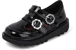 Kickers Girl's Kick T Bar Meadow Shoes,