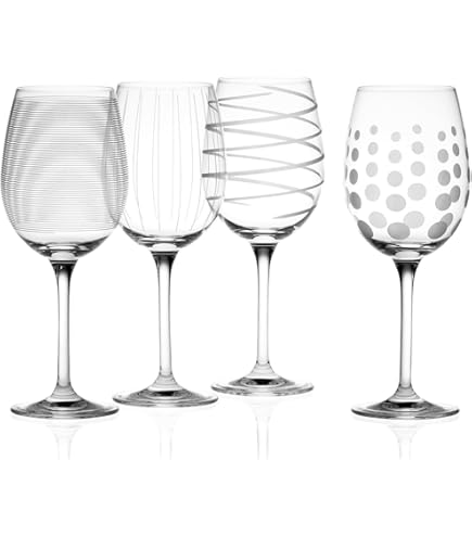 Cristal D'Arques Paris - Collection Lady Diamond - 6 Verres à Pied 19 Cl - Brillance, Transparence Et Haute Résistance - Fabriqués En France - Emballage Renforcé, Adapté à La Vente En