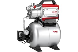 AL-KO Husvattenverk HW 3000 Inox Classic (650 W motoreffekt, 3 100 l/h max. Flöde, 55 m max. Stödhöjd, 17 l tryckpanna)