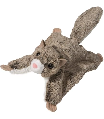 Aurora MiYoni Gray Squirrel Plush Toy - 10 Inch Soft Stuffed Animal With Acorn