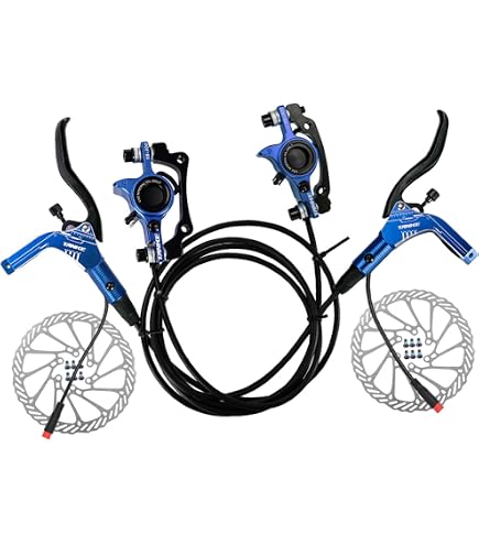 Leva Freno Per Bici Elettrica Con Spegnimento Motore, 2 Pin, Connettore Impermeabile, Cavo 350 Cm, Apertura 22,2 Mm, In Lega Di Alluminio, Paio
