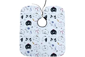 OSALADI Niños Capas Corte de Pelo Capa Corte de Pelo Capa Paraguas Peluquería Cubierta de Tela Delantal para Niños Niñas Casa Peluquería Salón