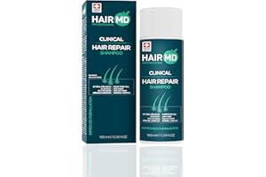 HairMD Transplant Clinical Repair Shampoo, 100ml Biotin Shampoo for Hair Growth Protects Post-Transplant Scalp - Reduces Itching and Redness - Prevents Hair Loss