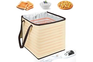 MOLGAYOL Cestino Lievitazione per Pane, Controllo della Temperatura Pieghevole Kit di Correzione per Lievito Madre per Pane Fatto Yogurt Natto a Casa