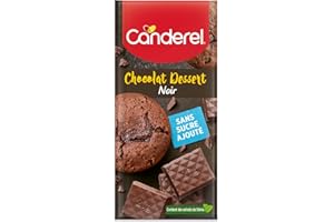 CANDEREL SUGARLY Canderel Chocolat Noir Pâtissier 200 g