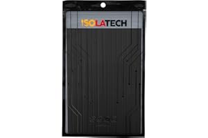 ISOLATECH tubo termoretráctil 3:1 set con adhesivo negro Ø5mm 3.0 metros en 15pcs x 20cm para cable accesorio USB UV resistente sin etiquetar reparación impermeable