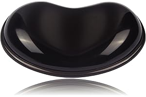 BRILA Poggiapolsi ergonomico in silicone per mouse, gel di silice di raffreddamento, supporto per il polso per il lavoro in ufficio e il computer portatile