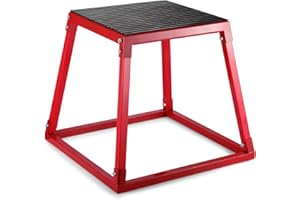 ‎BUOQUA BuoQua Plyo Box Soft Plyometrische Jump 18 Zoll Box Anti-Rutsch Plattform Tragbar Sprungbox f¨¹r Jump Training Beintrainer