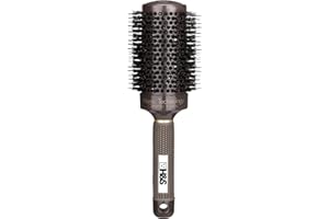 H&S Round Hair Brush, Blow Dry Hair Brush, Drying Boar Bristle 53mm Large Round Barrel Nano Technology Ceramic Ionic Hairbrushes for women - Mens hair brush men - Hair Styling Brush