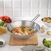 Schafer Held &Ccedil;elik Wok Tava 28 Cm 1 Par&ccedil;a-Inox