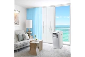 HOOMEE Türabdichtung für Mobile Klimageräte, Klimaanlagen, Wäschetrockner, Ablufttrockner, Hot Air Stop mit Reißverschluss zum Anbringen an Balkontüren, Alternative zur Fensterabdichtung, 90x210cm