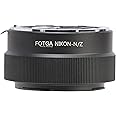 FOTGA FTZ Lens Adapter Ring for Nikon F-Mount Lens to Z-Mount Camera Converter Adapter, Compatible with Nikon Z5 Z6 Z7 Z30 Z50 Z6II Z7II Z8 Z9 Zf Zfc Full Frame Mirrorless Camera