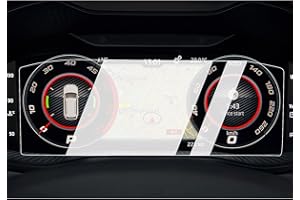BIXUAN 10,25 cala do Skoda Kodiaq Camic Superb Karoq 2019-2022 instrumenty folia ochronna na wyświetlacz przezroczysta szkło hartowane 9H folia ochronna na nawigację GPS