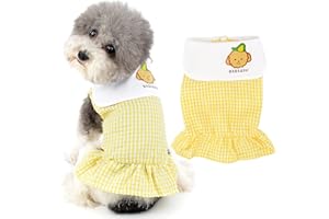Ranphy vestito per cani di piccola taglia con reticolo per animali domestici per cuccioli gatti principessa canottiera per feste di matrimonio, spiaggia, abbigliamento per chihuahua, Yorkshire Terrier