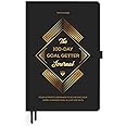 TINYCHANGE 100-Day Goal Getter Journal | Achieve any Goal in 100 days | 2 Pages-a-day | Hard Cover A5 Size | Free 400 Golden Stickers