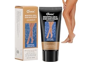 ‎LUCKNEST 2Pcs Wasserfestes Bein-Make-up ohne Übertragung, Tattoo Abdecken Wasserfest Make-up Abdeckcreme für Krampfadern, Make-up zum Abdecken von Narben an Beinen und Körper (Bronze, #03)