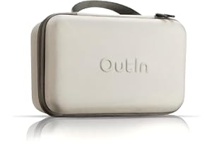 OutIn Torba do przenoszenia i przechowywania elektrycznego ekspresu do espresso Nano, wodoodporna, solidna, z pianką EVA i wygodnym paskiem na rękę, odpowiednia do biura, na kemping i w podróży