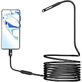 1080P Endoscopio Telecamera Di Ispezione Serpente Pancellent Type C Endoscopio WiFi Scope Fotocamera Con 6 Luci LED Per Smart