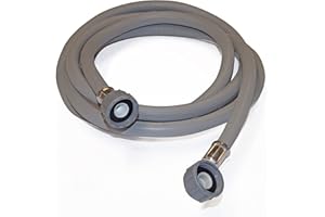 AQUAE Tubo carico lavatrice attacco diritto - curvo 150 cm.