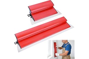 GAESHOW Packelset, rostfritt stål blad spatel verktyg, 25 cm, 40 cm, Z spatel, plattspatel med ergonomiskt handtag för stor a