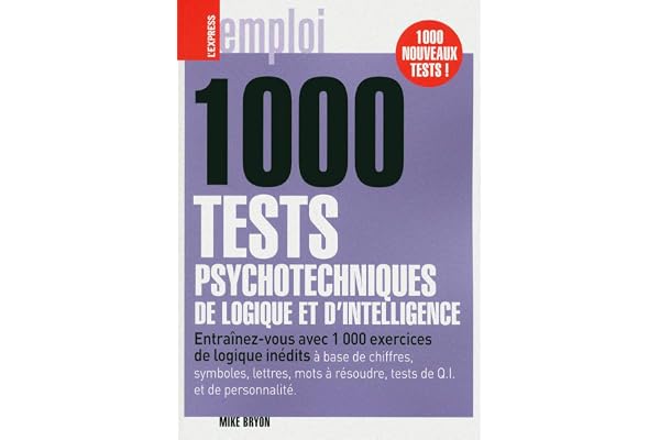1000 tests psychotechniques, de logique et d'intelligence (02)