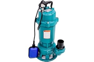 Tauchpumpe 1500W IBO 1,5 kW mit Zerkleinerer - Pumpe, Wasserpumpe, FÄKALIENPUMPE, SCHMUTZWASSERPUMPE mit SCHNEIDWERK,
