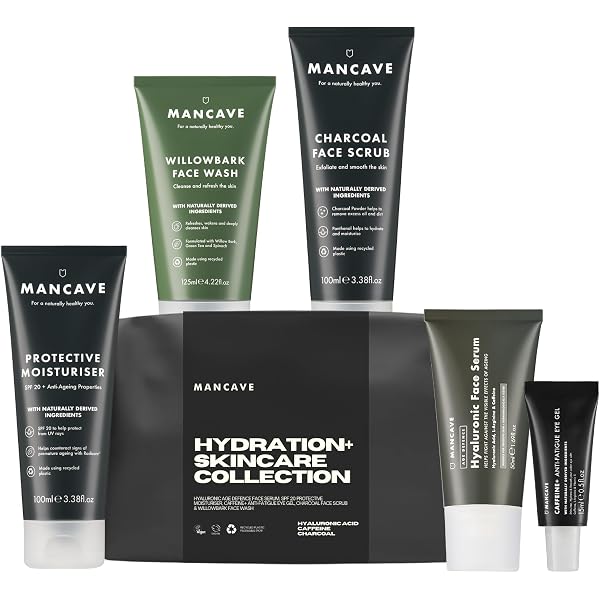 ManCave Survival Pflegeset Für Männer – 6 Natürliche Produkte, Vegan, Plastikfrei Verpackt