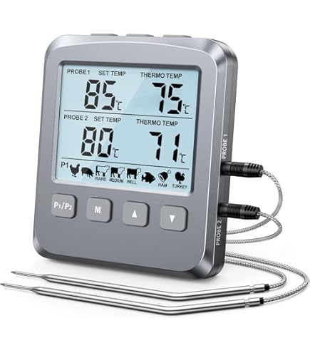 Thermomètre Digital De Cuisine Browin Avec Sonde Jusqu'à +250°C - Neuf