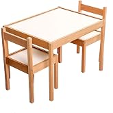 baby toys Montessori Ahşap Masa ve Sandalye Seti