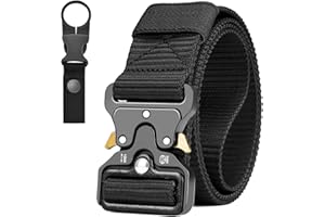 MOAZIFI 2er Set Taktische Gürtel Herren - Militärgürtel Mit Schnellverschluss Für Outdoor & Arbeit