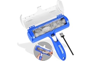 Dokkita Brosse Anti Poils Chat | Animaux, Rouleau Poils Animaux | Chat, Attrape Poils Chat | Chien, Brosse Magique Poils Animaux | Chat, Rouleau à Poils d'animaux pour Canapé | Fauteuils | Tapis | Lit
