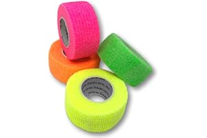 LisaCare Samoprzylepny plaster na palce – elastyczny, wodoodporny, odporny na kurz, tłuszcz i brud – mieszanka kolorów 2