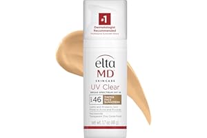 ELTA MD Eltamd Uv Klar Getönte Gesichtssonnenschutz Breitspektrum Spf 46 , 48 g