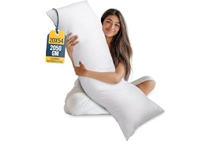 Utopia Bedding Ultra Soft Body Pillow - Long Side Sleeper Pillows For Use During Pregnancy - 100% Cotton Cover with Soft Polyester Filling (Single Pack)