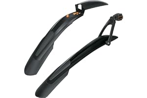 SKS Juego de protectores para bicicleta de montaña, color oscuro (Shockblade y X-Blade)