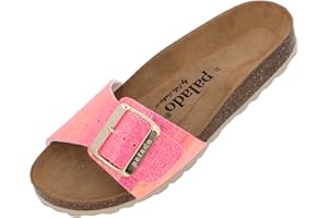 Palado Malta EGS Disco by Sila Sahin Damen Pantoletten - extra bequeme Sandalen mit Weichfußbettung - offene Schuhe für den Sommer