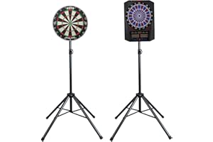 ‎KOTO DARTS KOTO - Dartsänder, Dartscheibe Ständer, geeignet für Sisal- & elektronische Dartscheiben, zusammenklappbar, höhenverstellbar