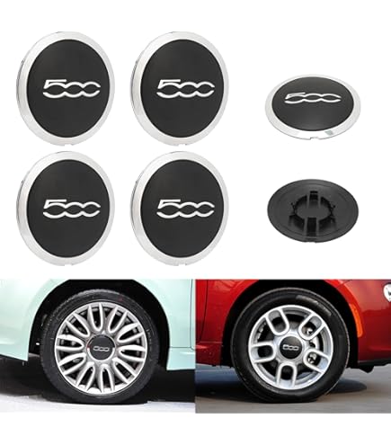 Stemma Fiat Rosso 95mm - Per 500, Panda, Punto, Multipla E Altri Modelli - Foto 6