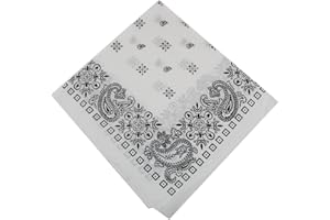 TRUCLOTHING Paisley Bandana Bandanna Headwear Hair Bands Scarf Neck Wrist Wrap Headtie Band