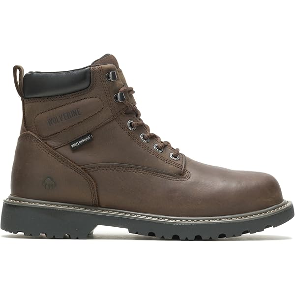 Wolverine Men's Harrison Lace-Up 6" Work Boot - Durable Ankle-High Boot