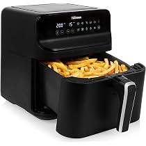 Tristar airfryer numérique FR-9040-2x4 L - 2 kg de frites - 8 programmes ou réglages manuels