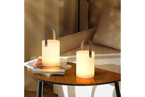 ‎MALUX MALUX Outdoor Tischlampe mit Fernbedienung Warmweiß 8 Farben Dimmbar Outdoor Lampe Wasserdicht Ideales Dekor für Ihr Haus und Garten ostern dekoration (RUNDEN)