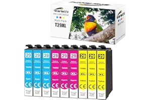 Starlet24 29XL wkłady do drukarki, kompatybilne z Epson 29XL 29 XL, Multipack do Expression Home XP-342, XP-332, XP-345, XP-442, XP-445, XP-432, XP-245, XP-235, XP-335, XP-435, XP-247 (3 cyjan, 3,