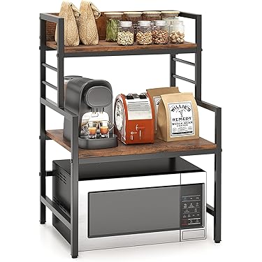 HOCSOK Étagère d'angle à 6 Niveaux, 181cm Etagere Rangement avec Armoire à Porte et Étagères