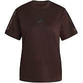 adidas Seasonal Essentials Leopard Print T-Shirt with 3-Stripes