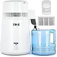 CO-Z Water Distillers, Pure Distilled Water Machine for Home Countertop Table Desktop, 4L Distiller Water at Home, 4 Liter Water Purifier to Make Clean Water for Home Use