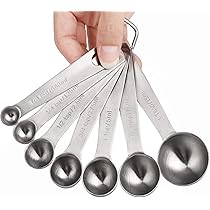 Set 9 Cucchiai Dosatori In Acciaio Inox - Misure Precise Per Cucina - Foto 5