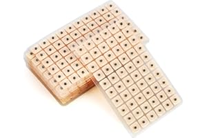 SONEW 600Pcs Acupuncture Vaccaria Ear Seeds Disposable Ear Press Seeds Acupuncture Vaccaria Plaster Bean Acupoint Massage Tool