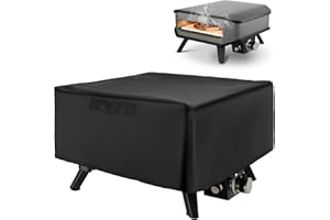 WINGFLY Cozze 90347 Housse de four à pizza 17" - Étanche à la poussière - Sac de transport - Tissu Oxford 420D - Sac de transport - Accessoires de four à pizza - L 62 x 62 x 28 cm