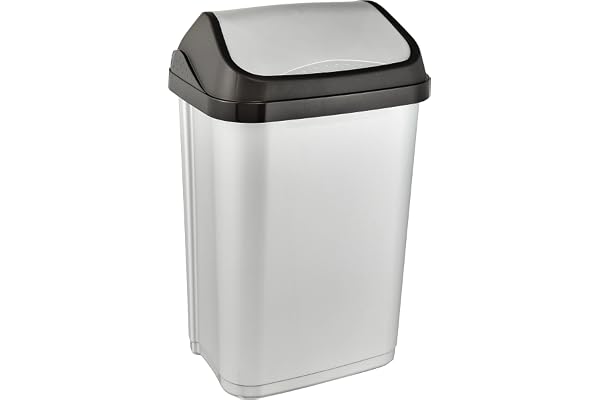 keeeper Papperskorg med svänglock, 25 l, Swantje